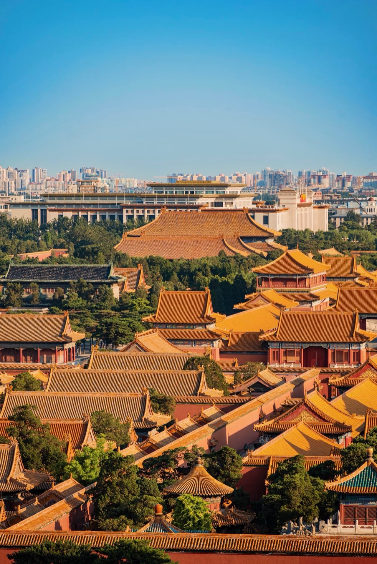 Forbidden City panoramic view — 600 years of imperial grandeur