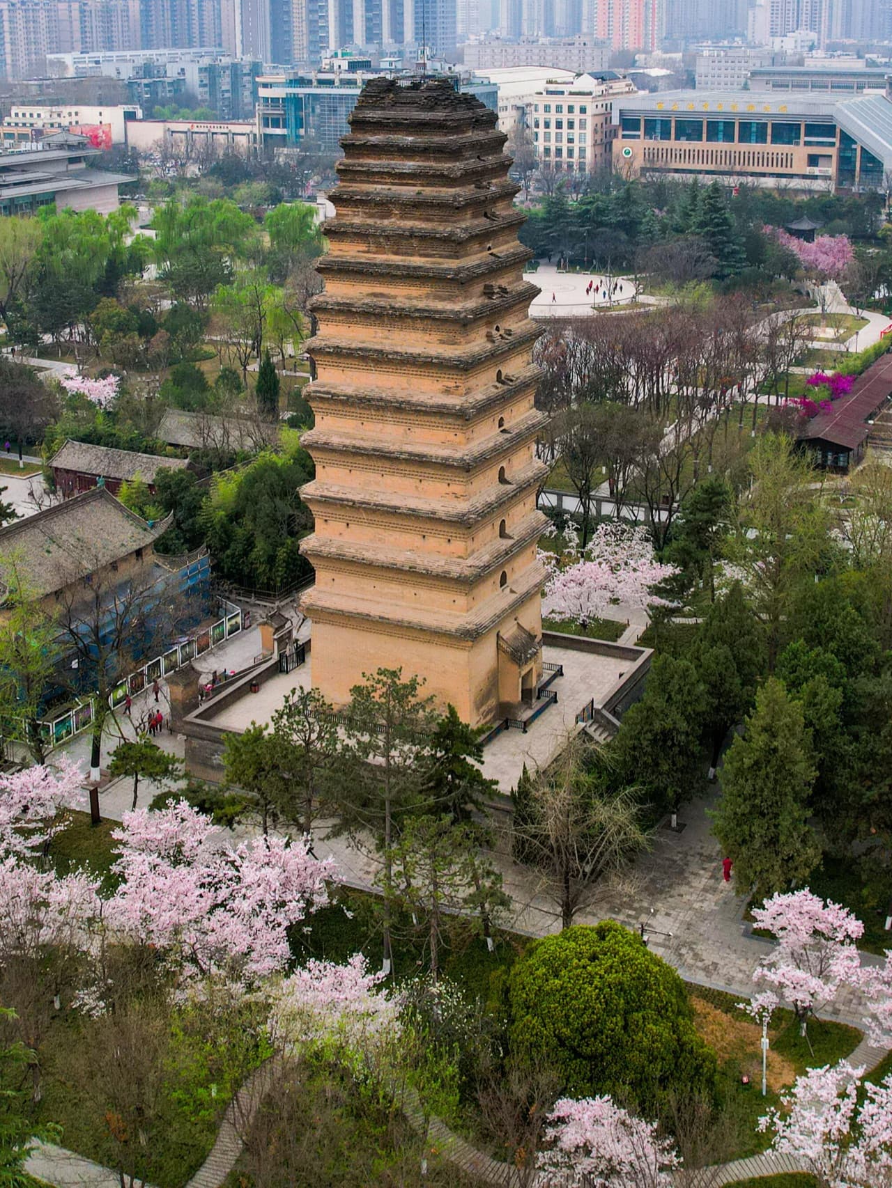 Small Wild Goose Pagoda ID photo