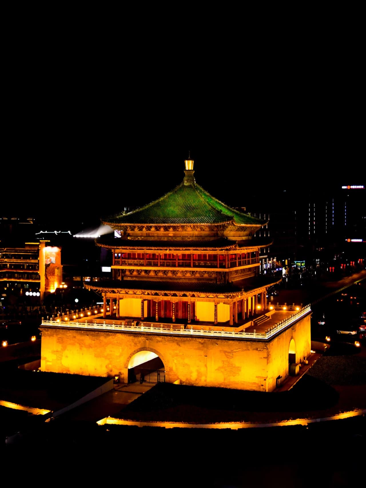 Xi'an Bell Tower ID photo