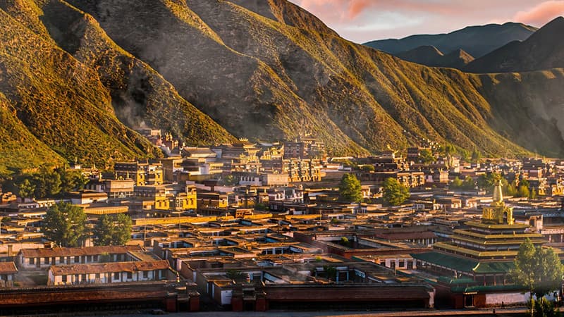 Labrang Monastery β one of the six great monasteries of Tibetan Buddhism