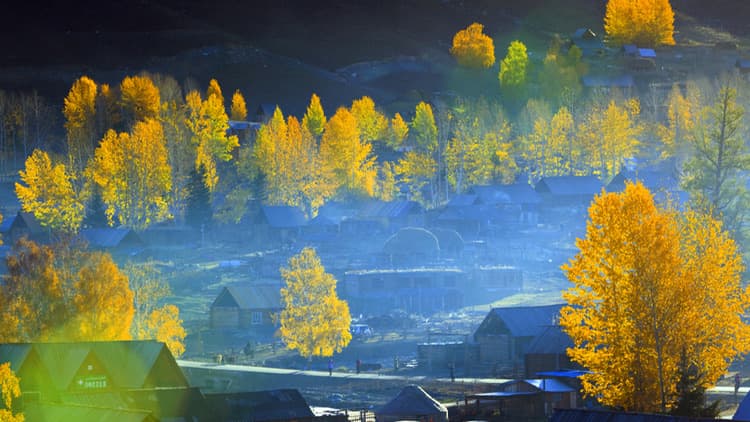 Baihaba — China's most northwestern village near the Kazakhstan border