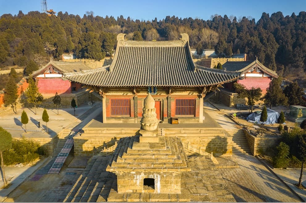 Faxing Temple — Tang Dynasty architecture with remarkable original carvings